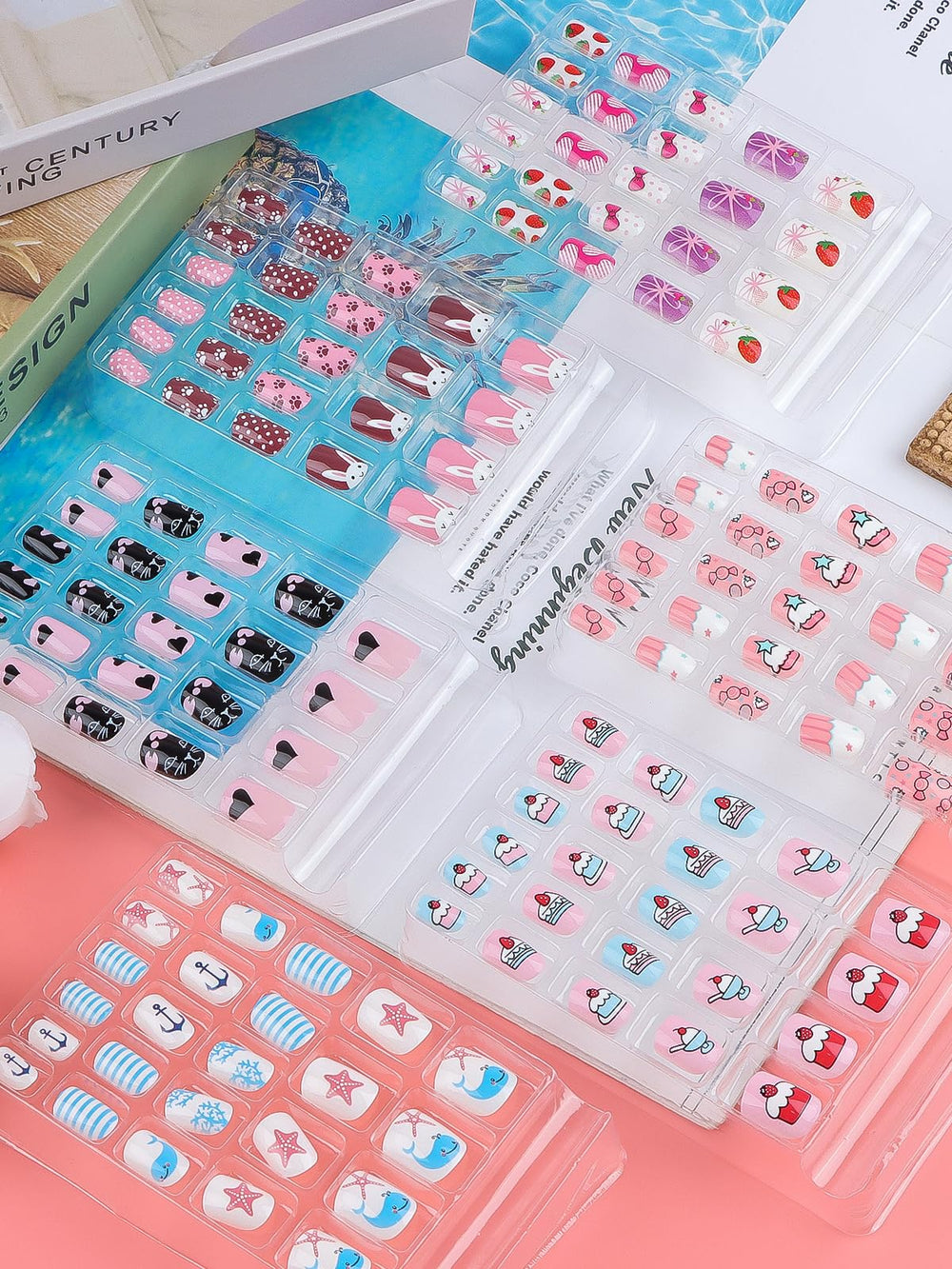 Kalolary nails suitable for nail salons and at-home DIY art for kids