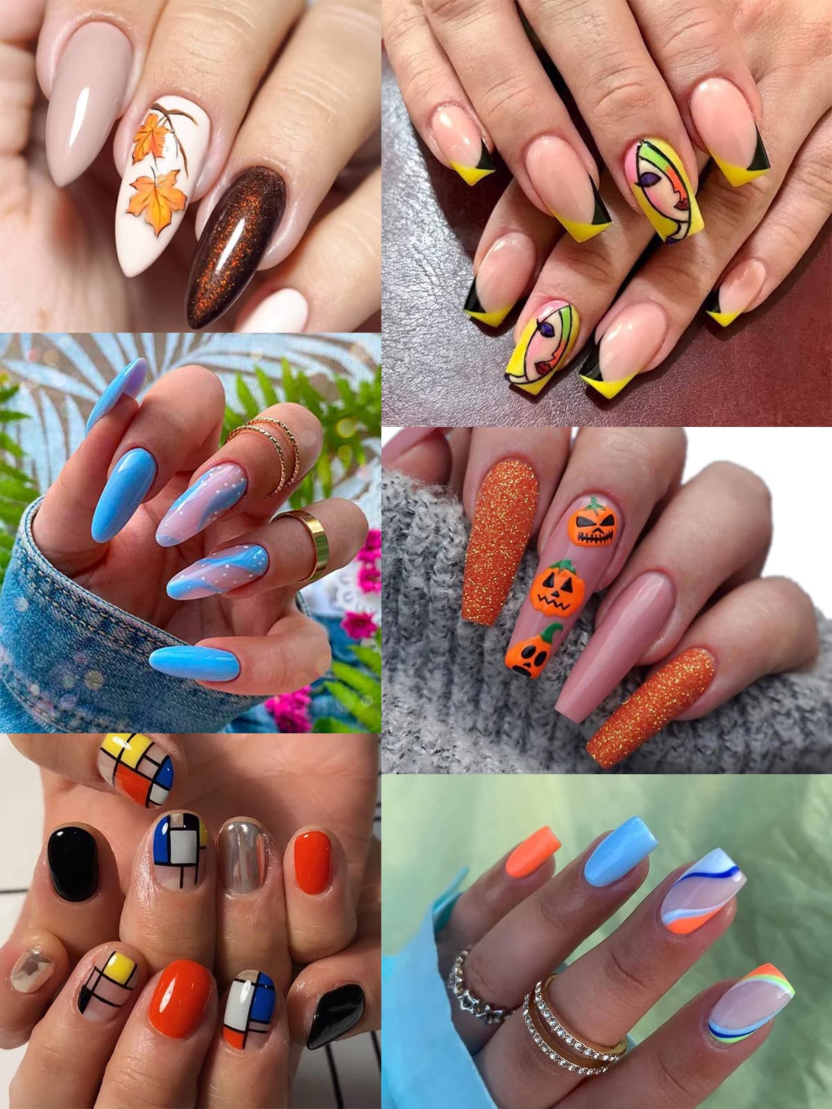 Kalolary in a salon scene applying nail art with pens