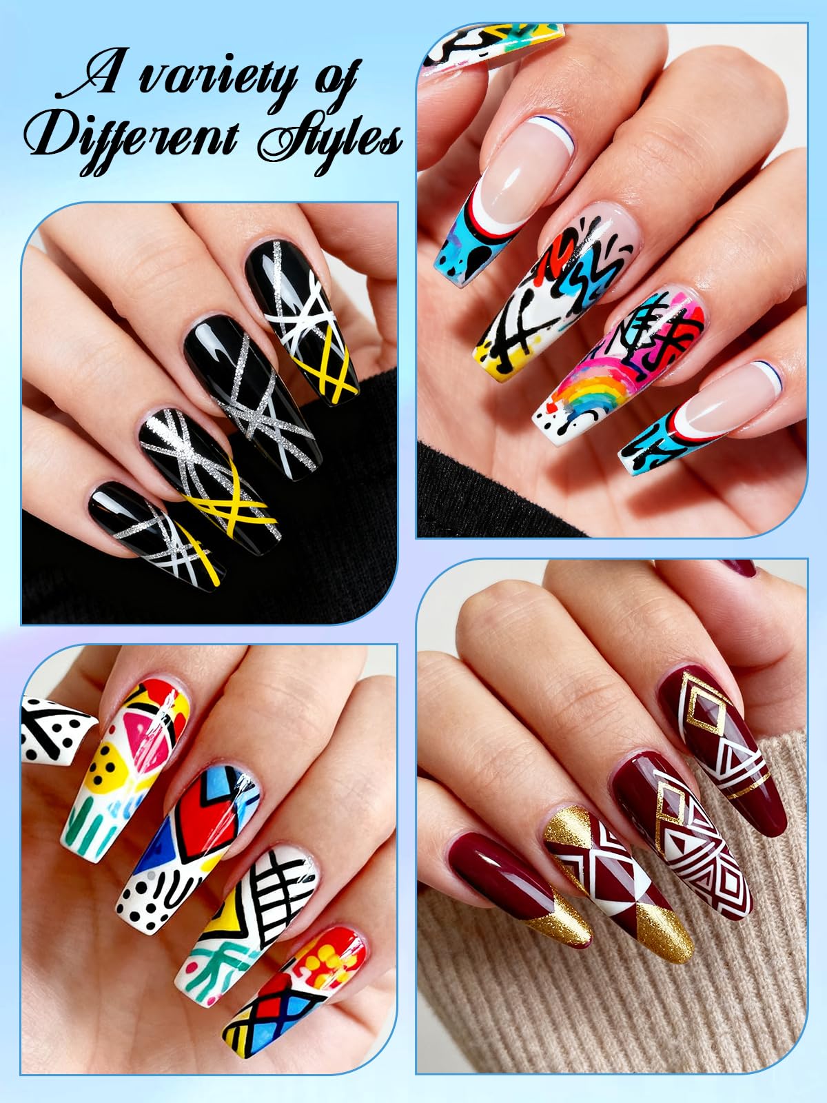 Kalolary waterproof, long-lasting wear nail art surviving daily handwashing and activities.