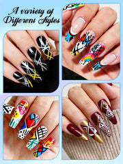 Kalolary waterproof, long-lasting wear nail art surviving daily handwashing and activities.