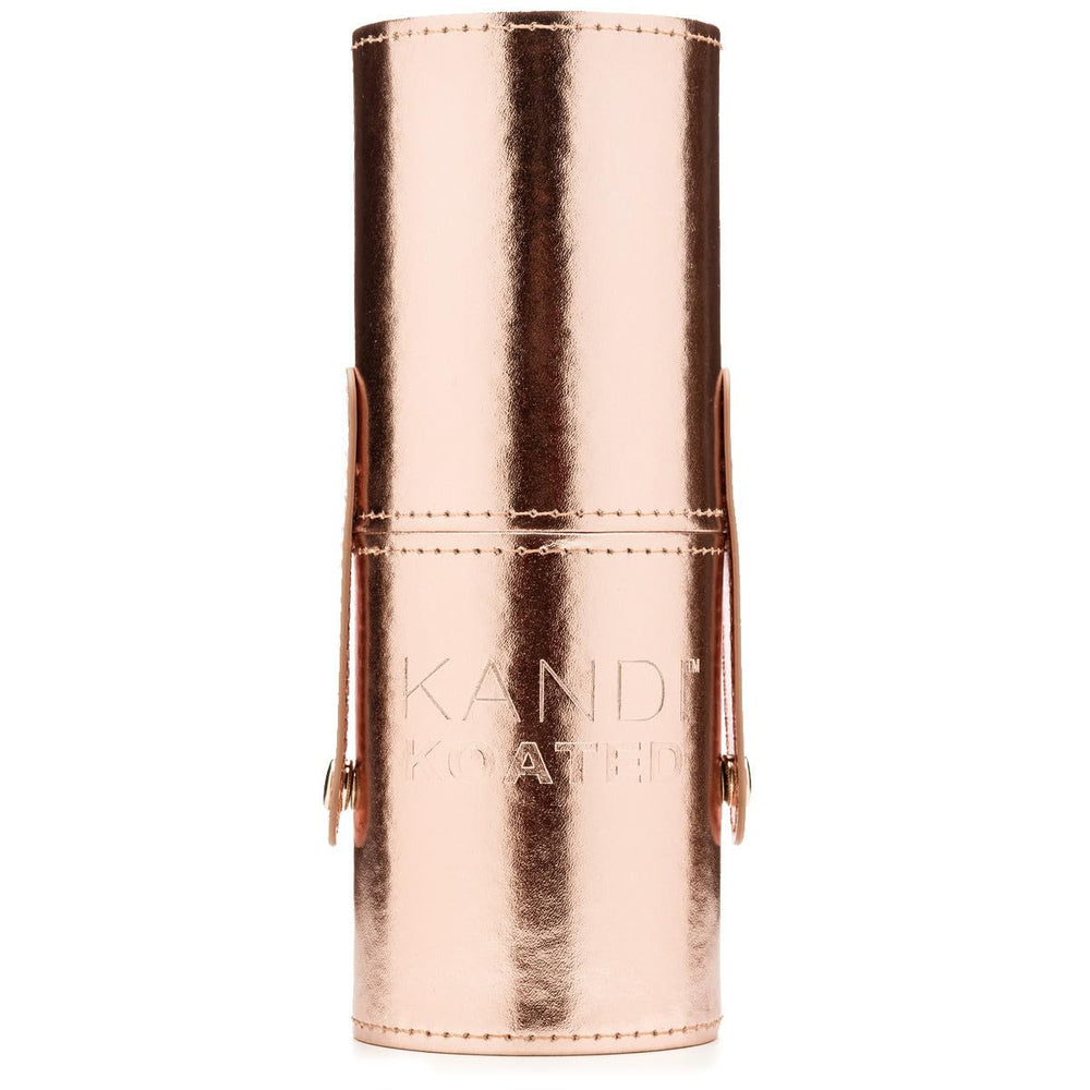 Kandi Koated brushes include powder, blush, eyeshadow, blending, and more for complete looks.