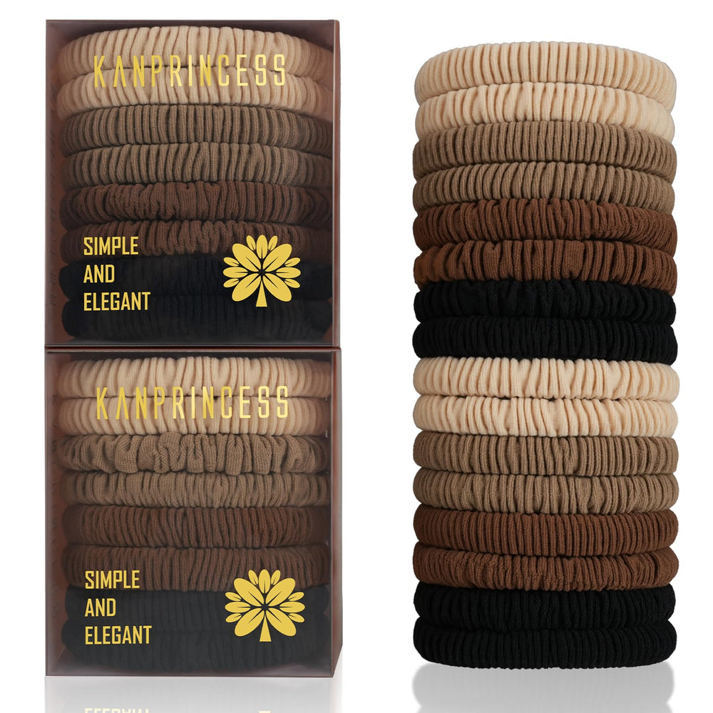 KANPRINCESS 16pc hair ties pack shown for everyday hairstyles and reliable hold.