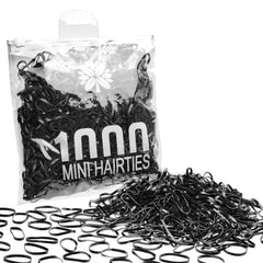 KANPRINCESS hair rubber bands pack-front view for bulk family use