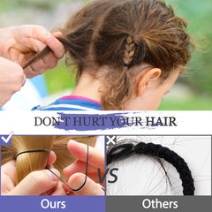 KANPRINCESS hair rubber bands size-30mm ideal for ponytails and braids