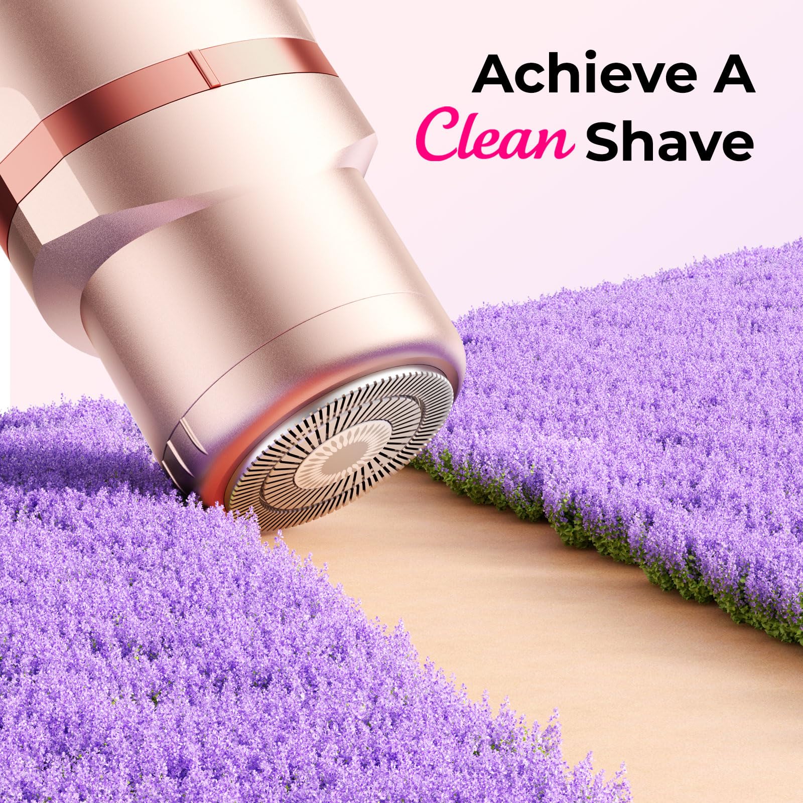 KAPHIO 2in1 heads in rose-gold for versatile grooming