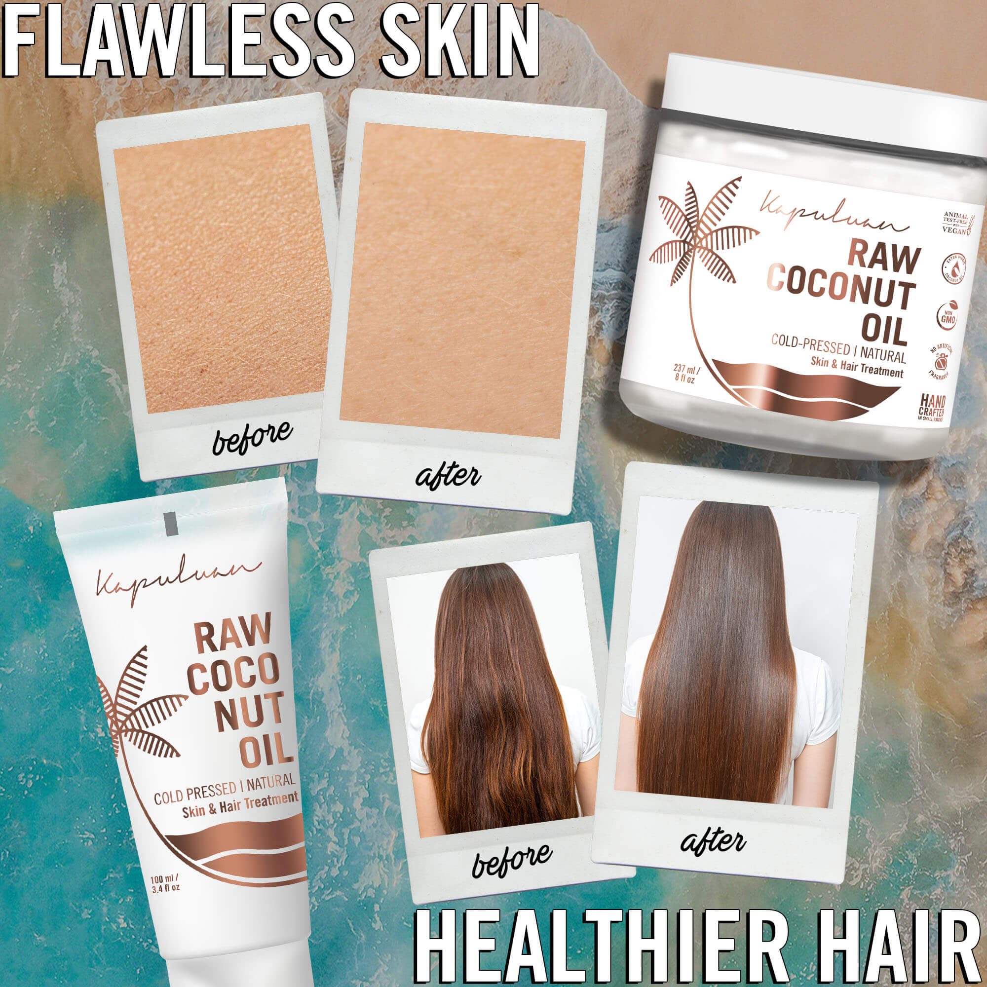 Kapuluan coconut oil baby-safe usage for gentle care.