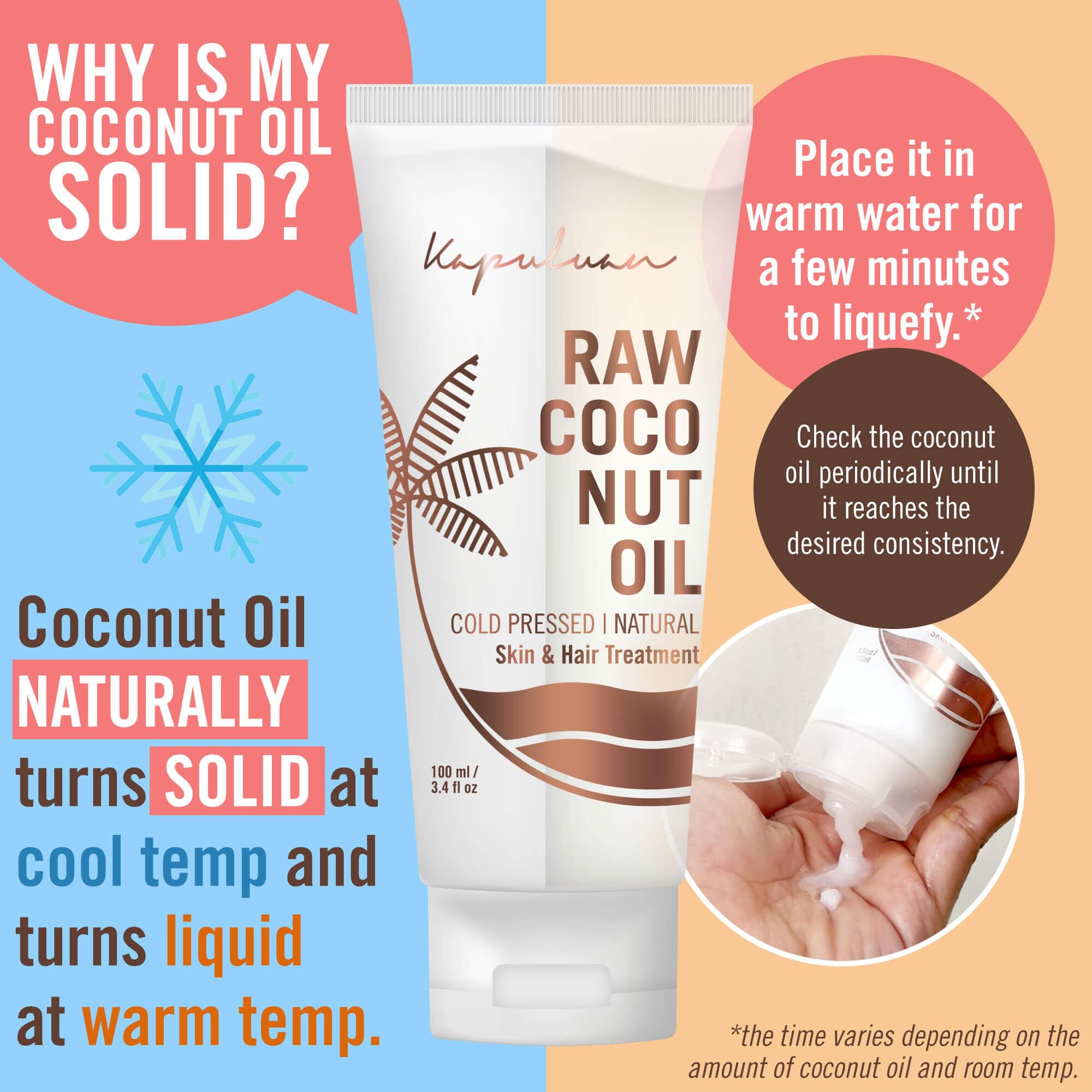Kapuluan coconut oil for pets and dogs care for coats and paws.