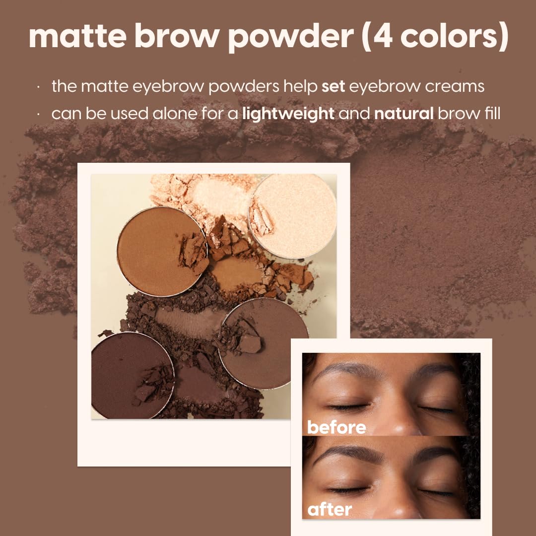 Kara Beauty Eyebrow Kit application guide visual supports easy-to-follow steps