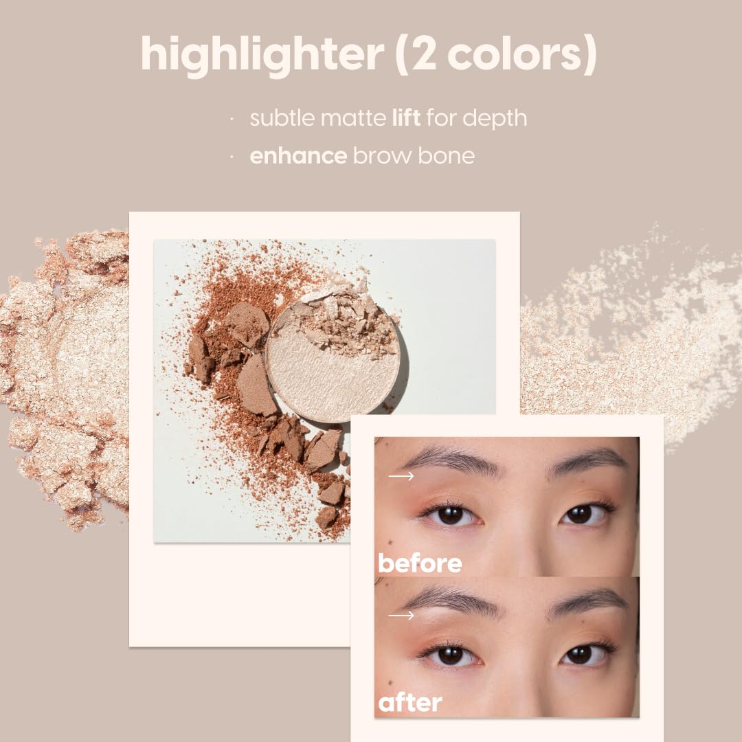 Kara Beauty Eyebrow Kit natural brows demo for everyday versatility
