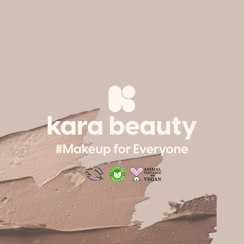 Kara Beauty Eyebrow Kit pro kit-case ready for on-set or travel