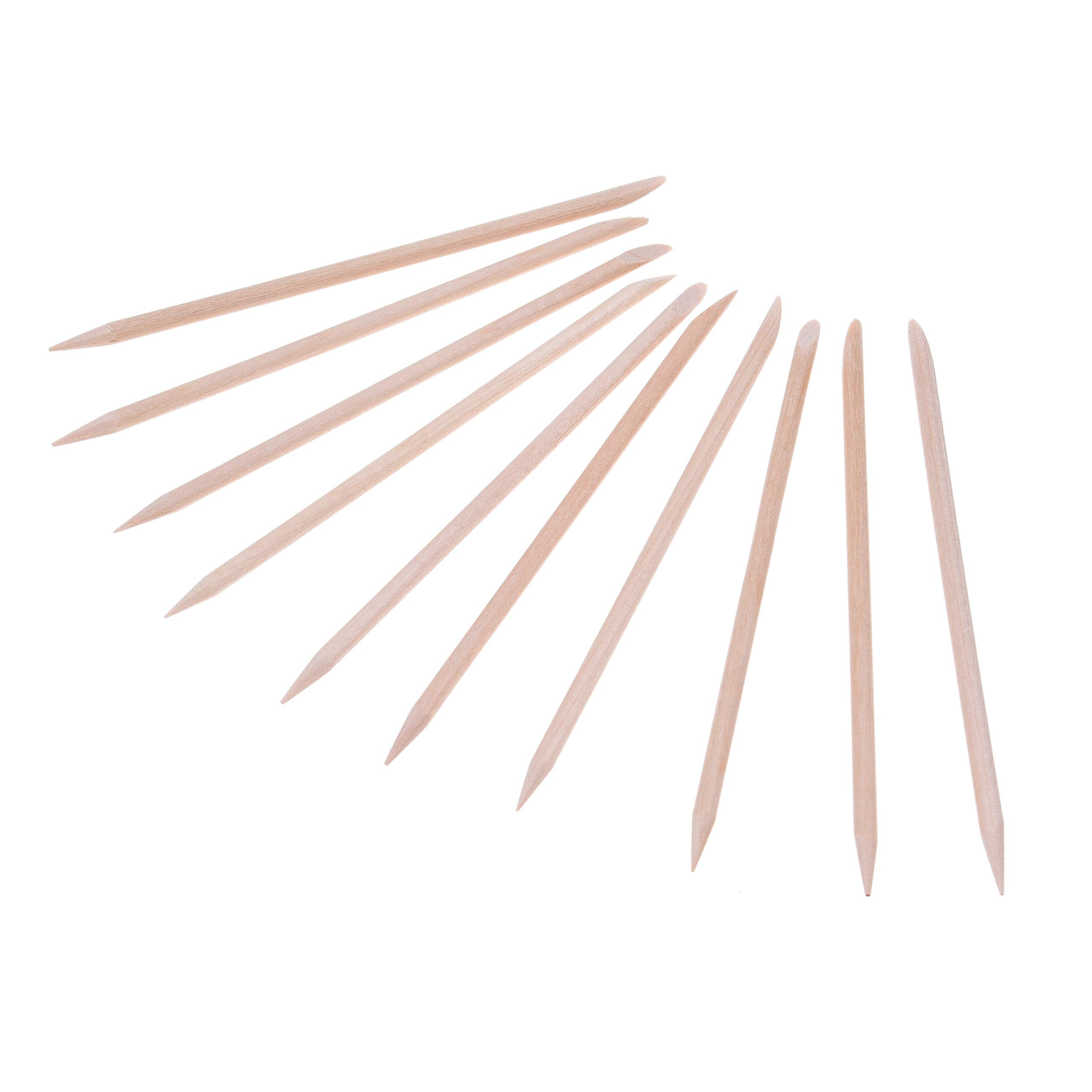 Kare & Kind orange wood nail sticks prep nails for art and polish.