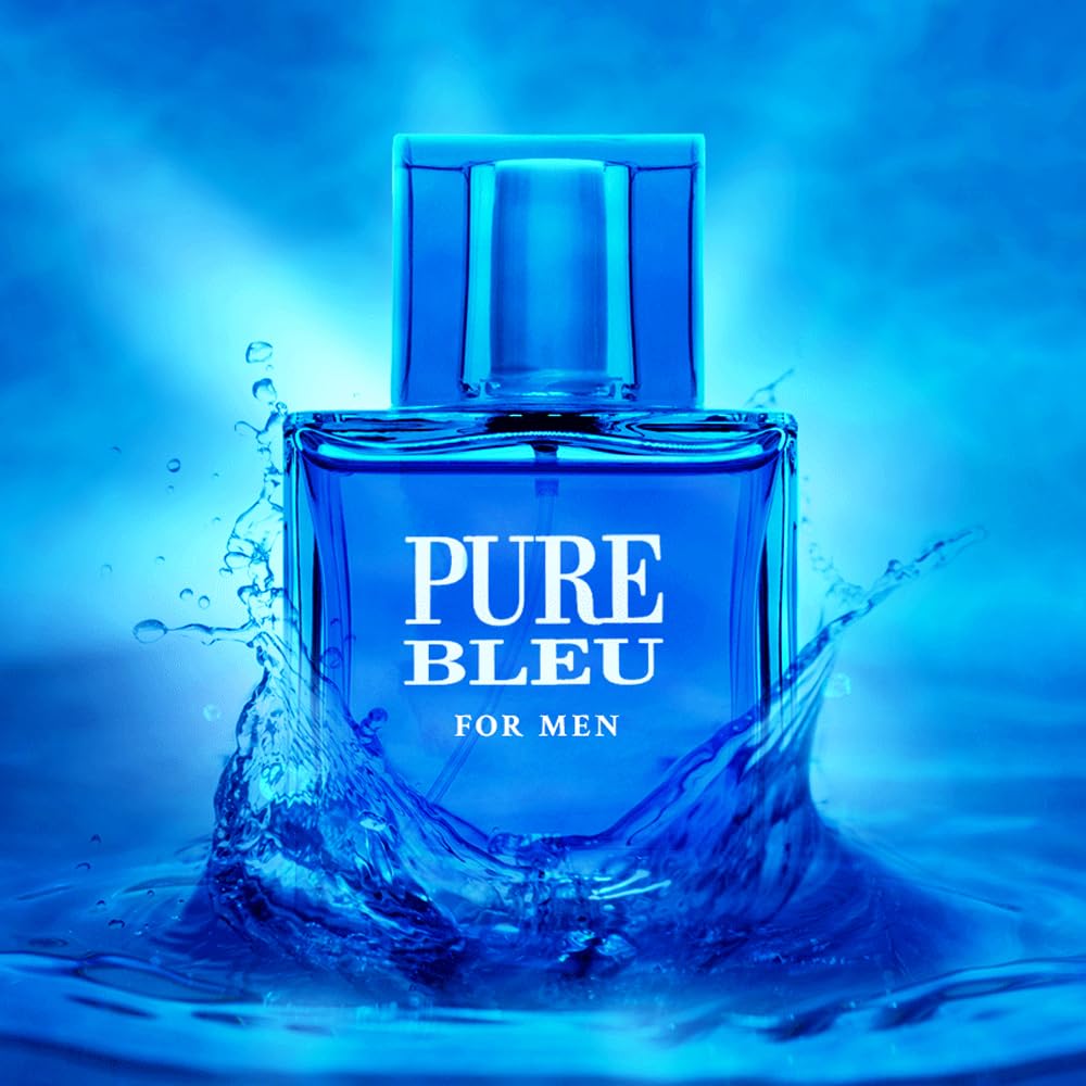 Karen Low Pure Blue hero shot showcases sleek design for gifting or personal use.