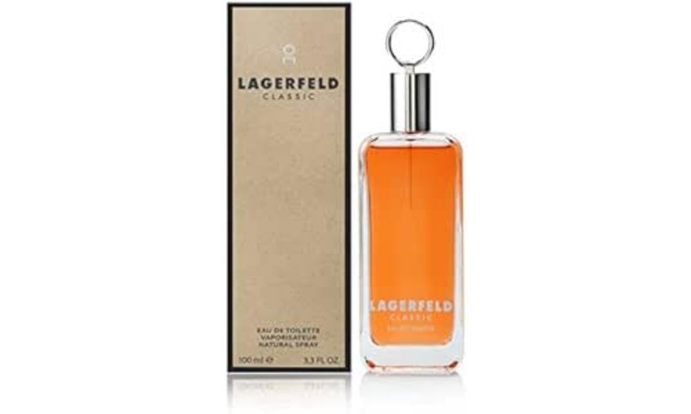 Karl Lagerfeld Paris for Men bottle front showcasing iconic design for daily wear.