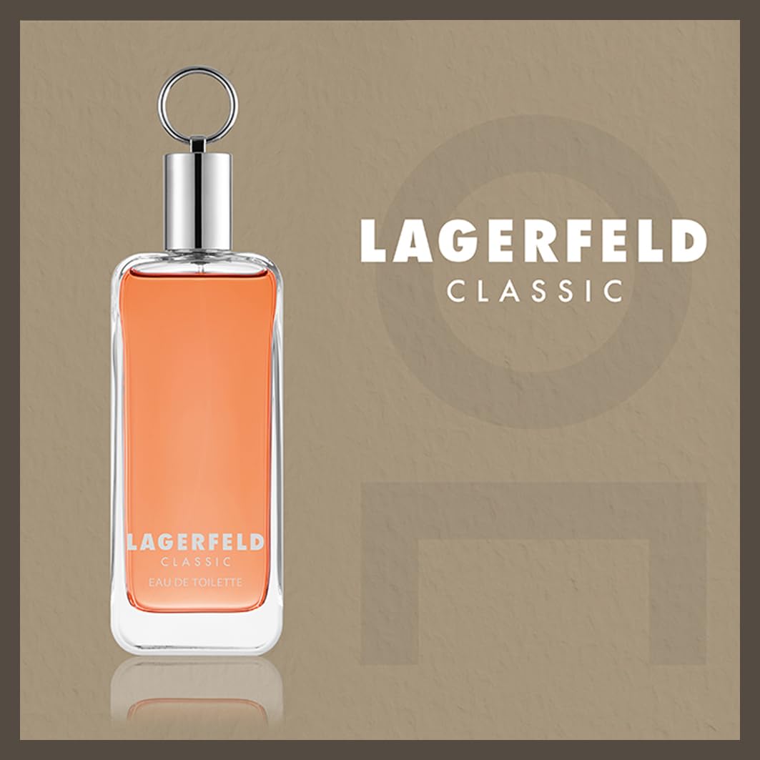 Karl Lagerfeld Paris for Men packaging box illustrating retail presentation and gifting appeal.