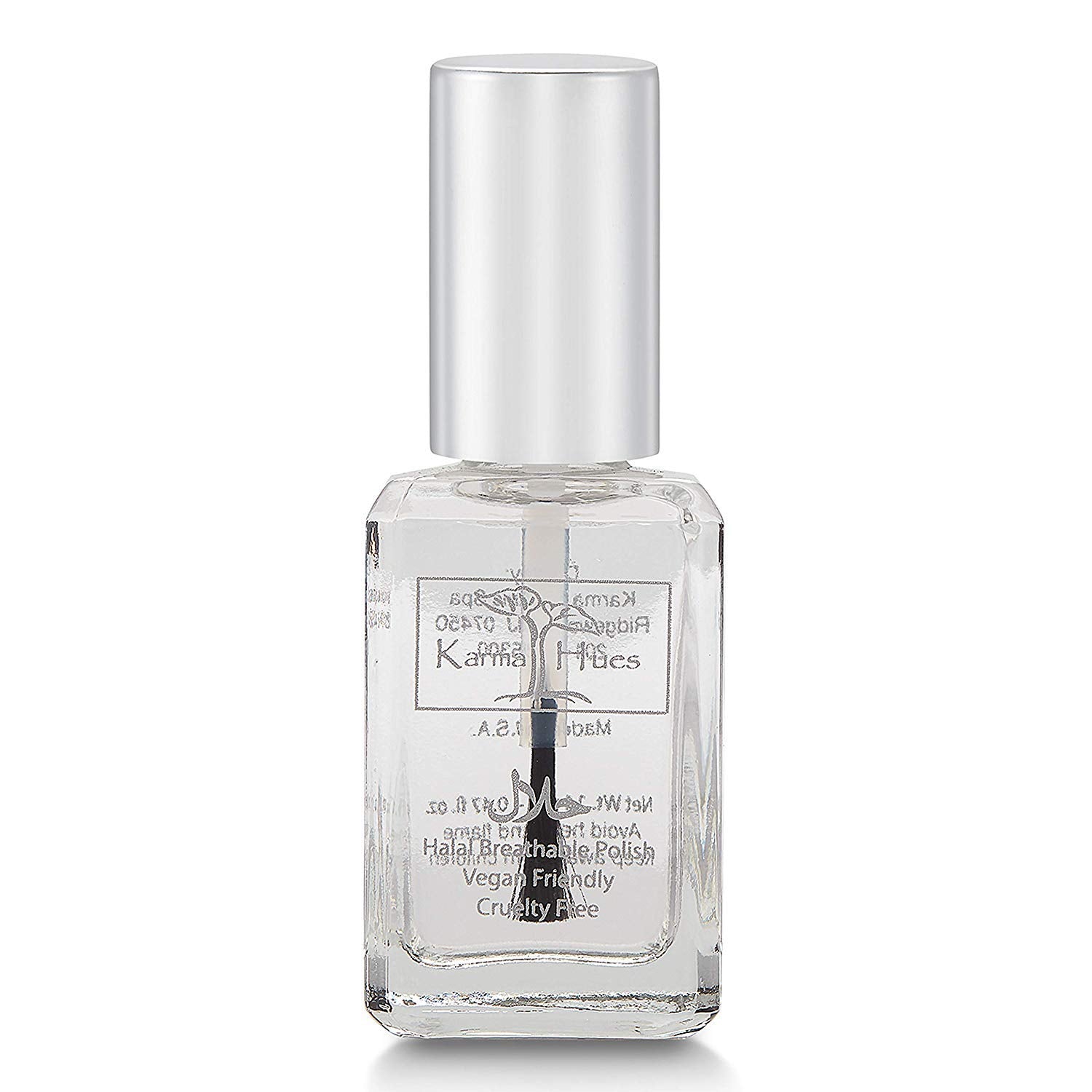 Karma Organic breathable nail polish swatch shows airy finish for quick color wear