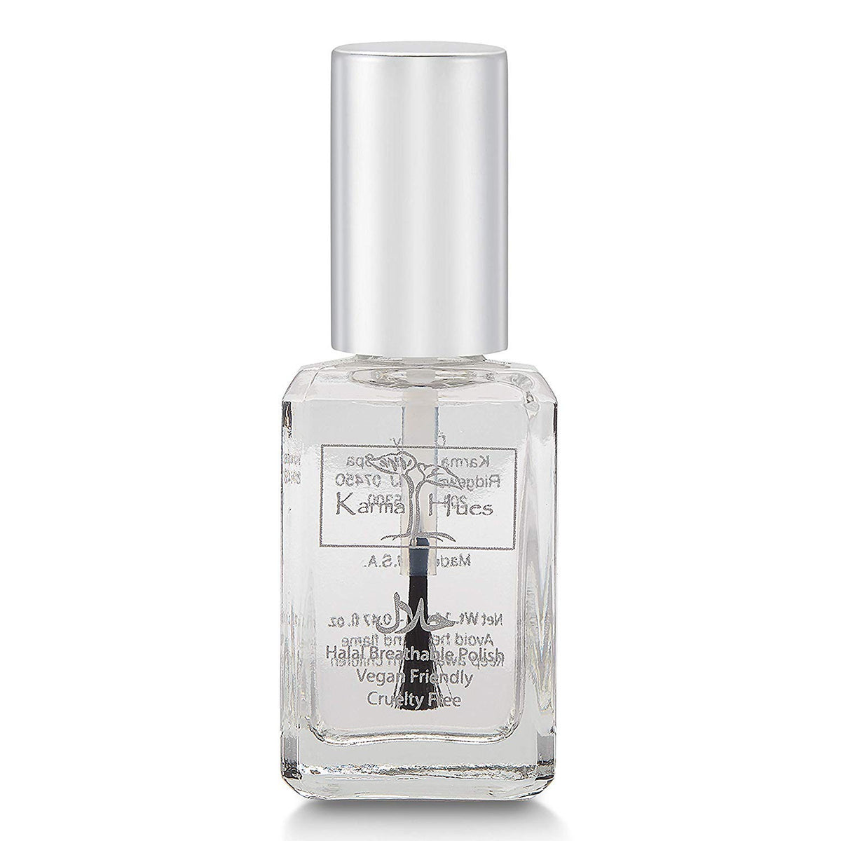 Karma Organic breathable nail polish swatch shows airy finish for quick color wear