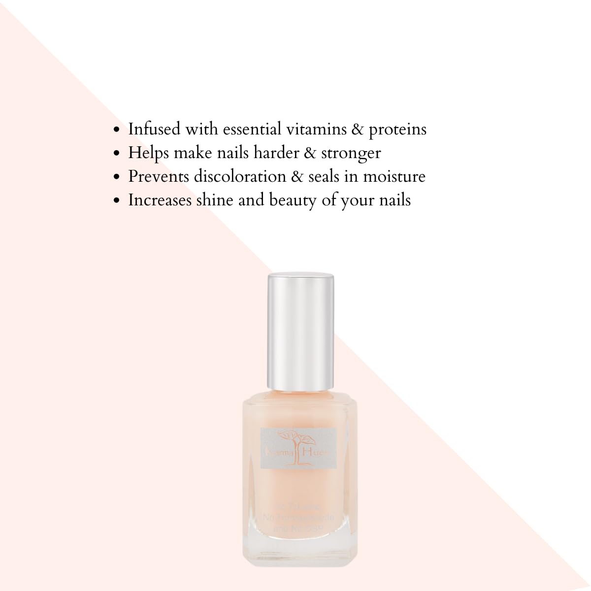 Karma Organic Deep Nutrition nails before after demonstrates reduced brittleness with regular use