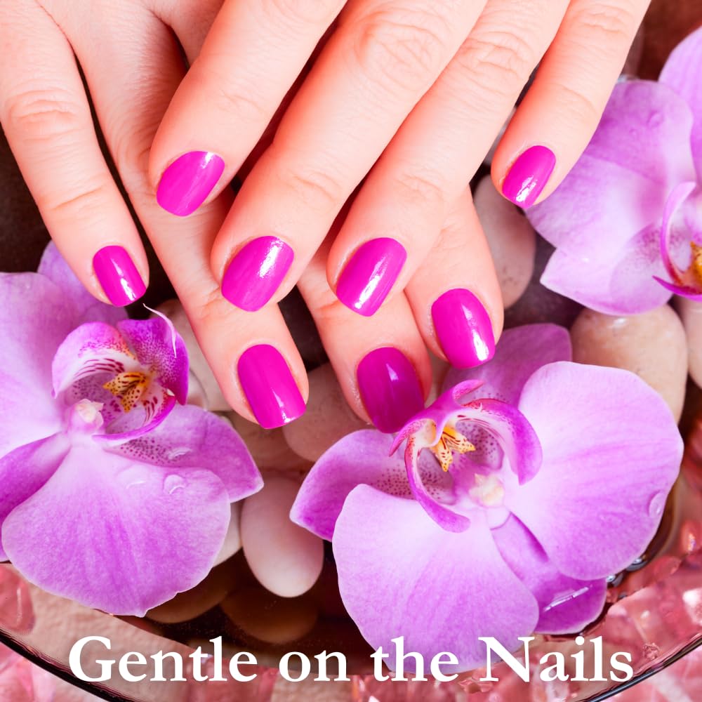 Acetone-free label on Karma Organic Nail Polish Remover signals gentle, toxin-free performance.