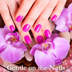 Acetone-free label on Karma Organic Nail Polish Remover signals gentle, toxin-free performance.