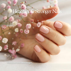 Karma Organic Triple 5 base coat cuticle care shows softened cuticles