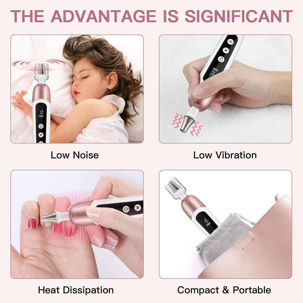 Karrong dust shield ensures hygienic manicure and pedicure sessions.
