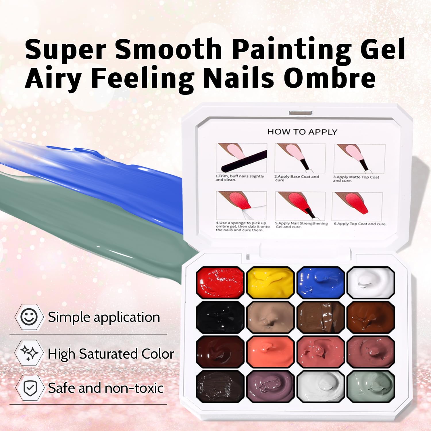 Karroy dibujo-uñas, arte detallado para personalizar tu manicura.