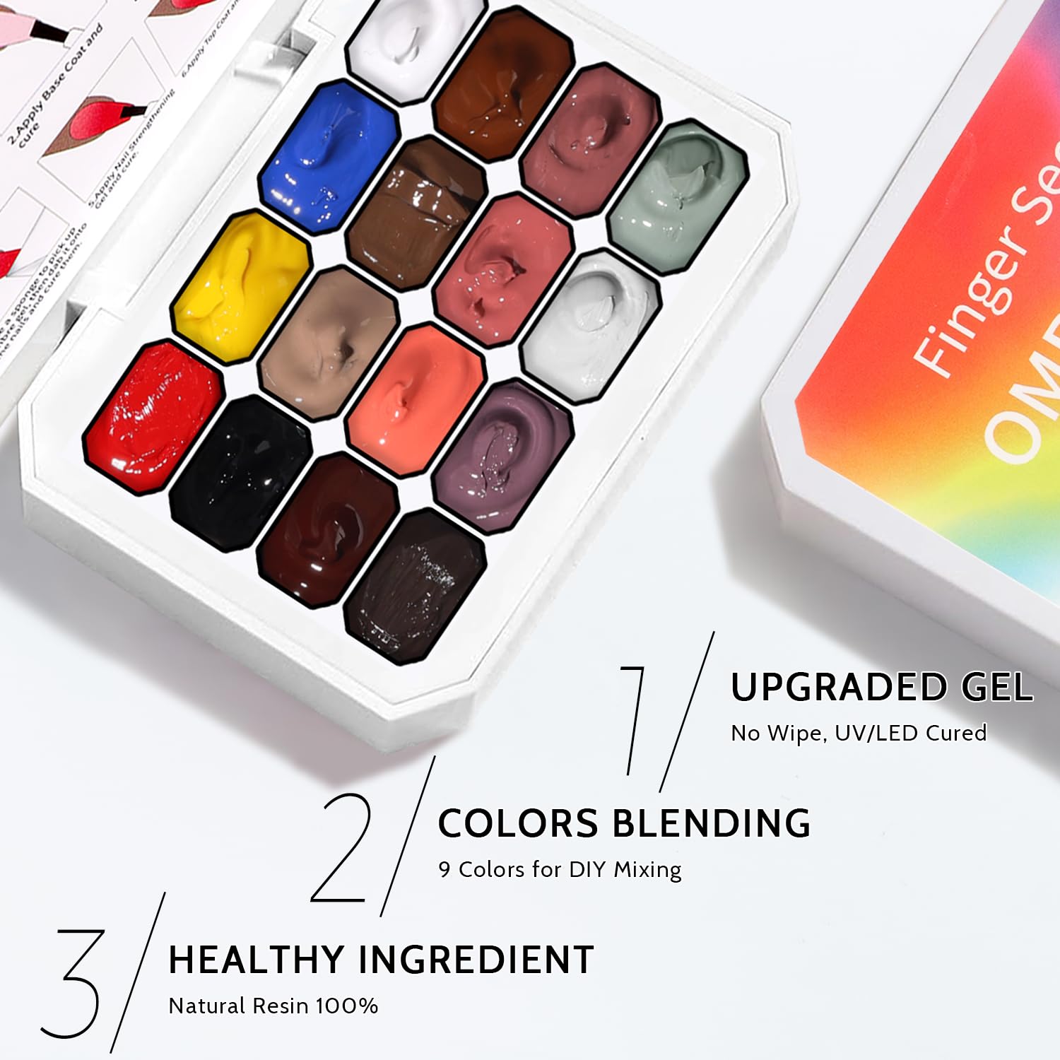 Karroy nail art sponge-patting technique demonstrates easy gradient transfer.