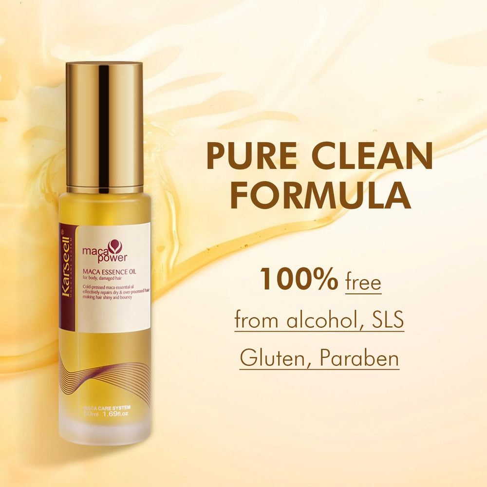 Karseell Aceite de argán fragancia sutil que perdura.