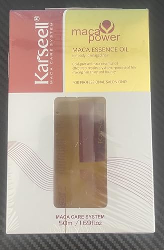 Karseell Argan Oil Hair Treatment application demonstrates quick absorption with less greasiness.