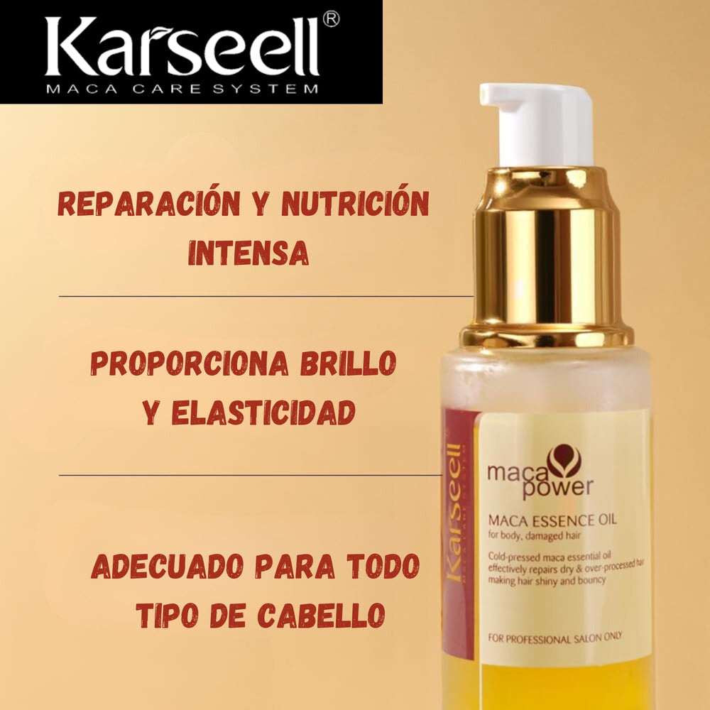 Karseell Argan Oil in shampoo or conditioner for easy integration into routine.