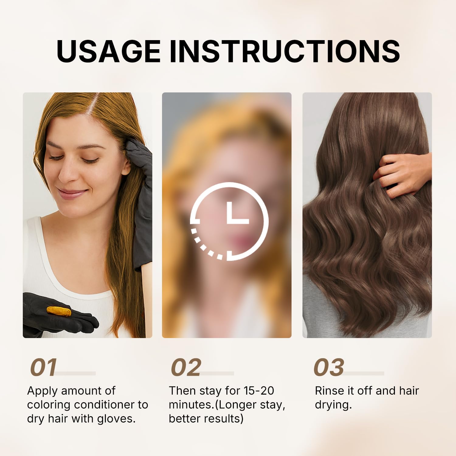 Karseell daily color maintenance routine in bathroom.