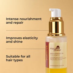 Karseell hair mask application close-up suggests easy root-to-tip care.