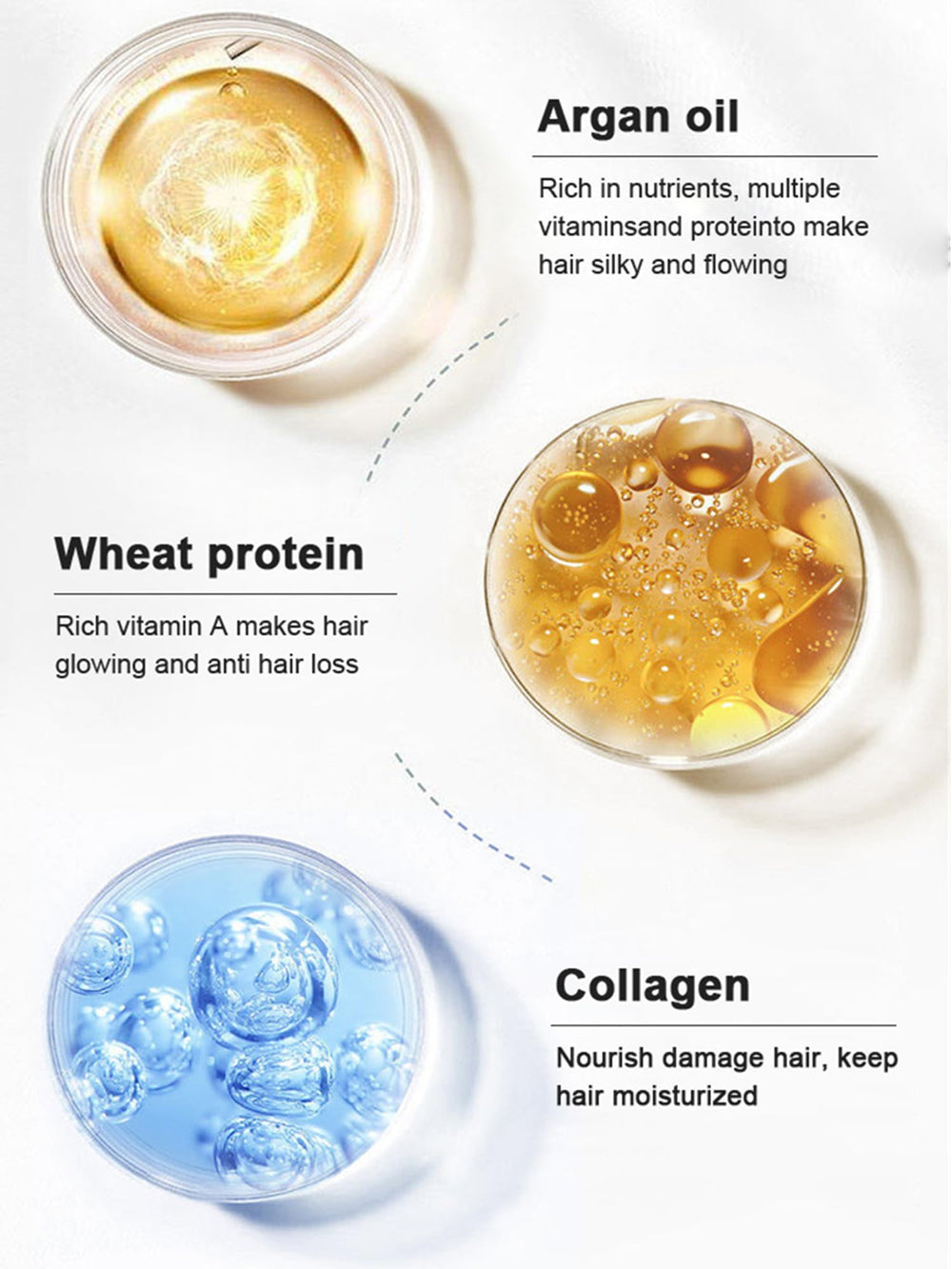 Karseell maca and herbs closeup suggests natural nourishment for healthier-looking hair.