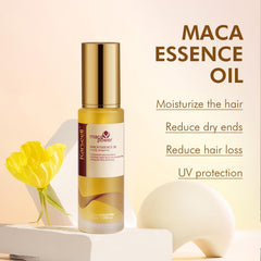 Karseell Moroccan Argan Oil hair-application close-up with quick absorption and shine.