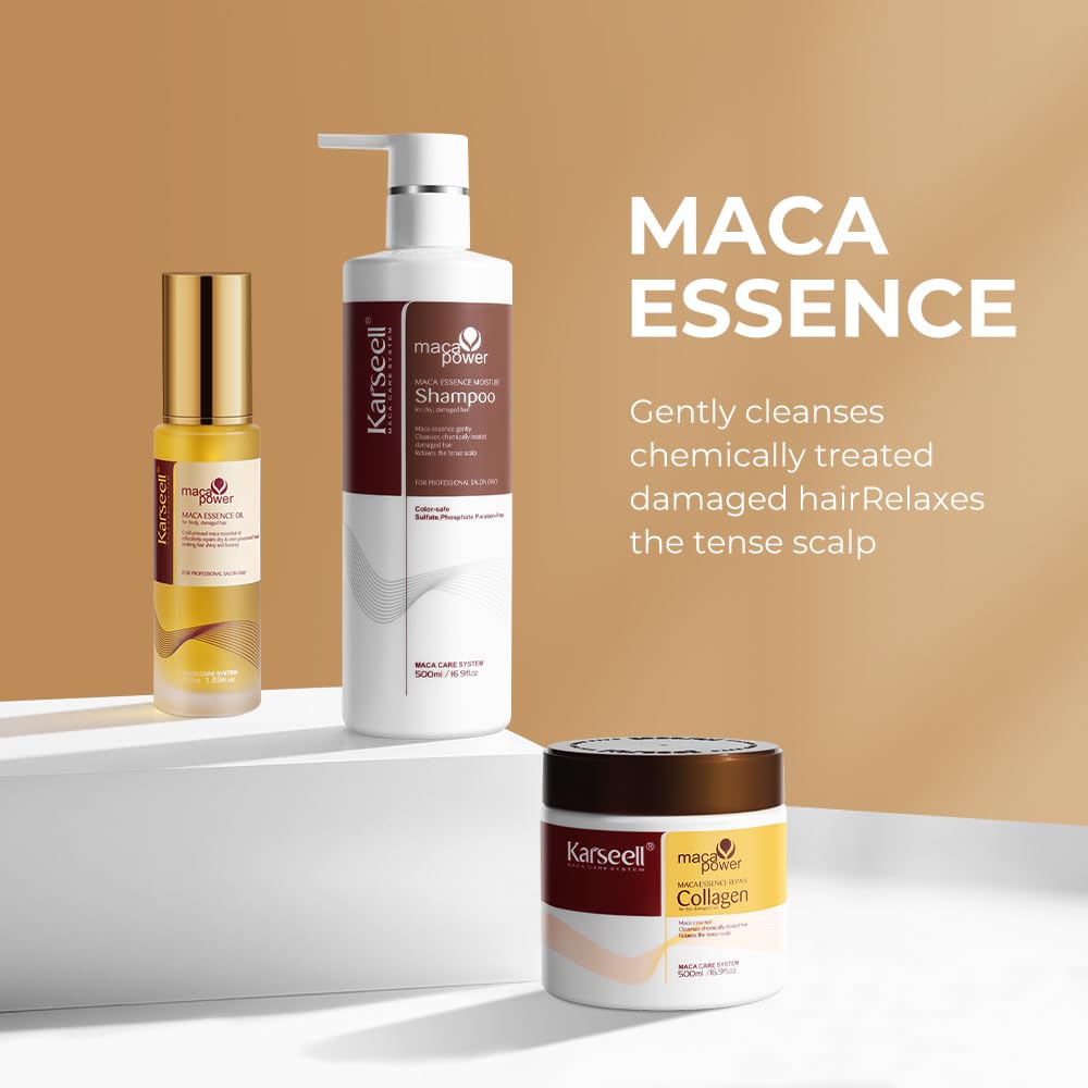 Karseell Moroccan argan oil not greasy and quickly absorbed