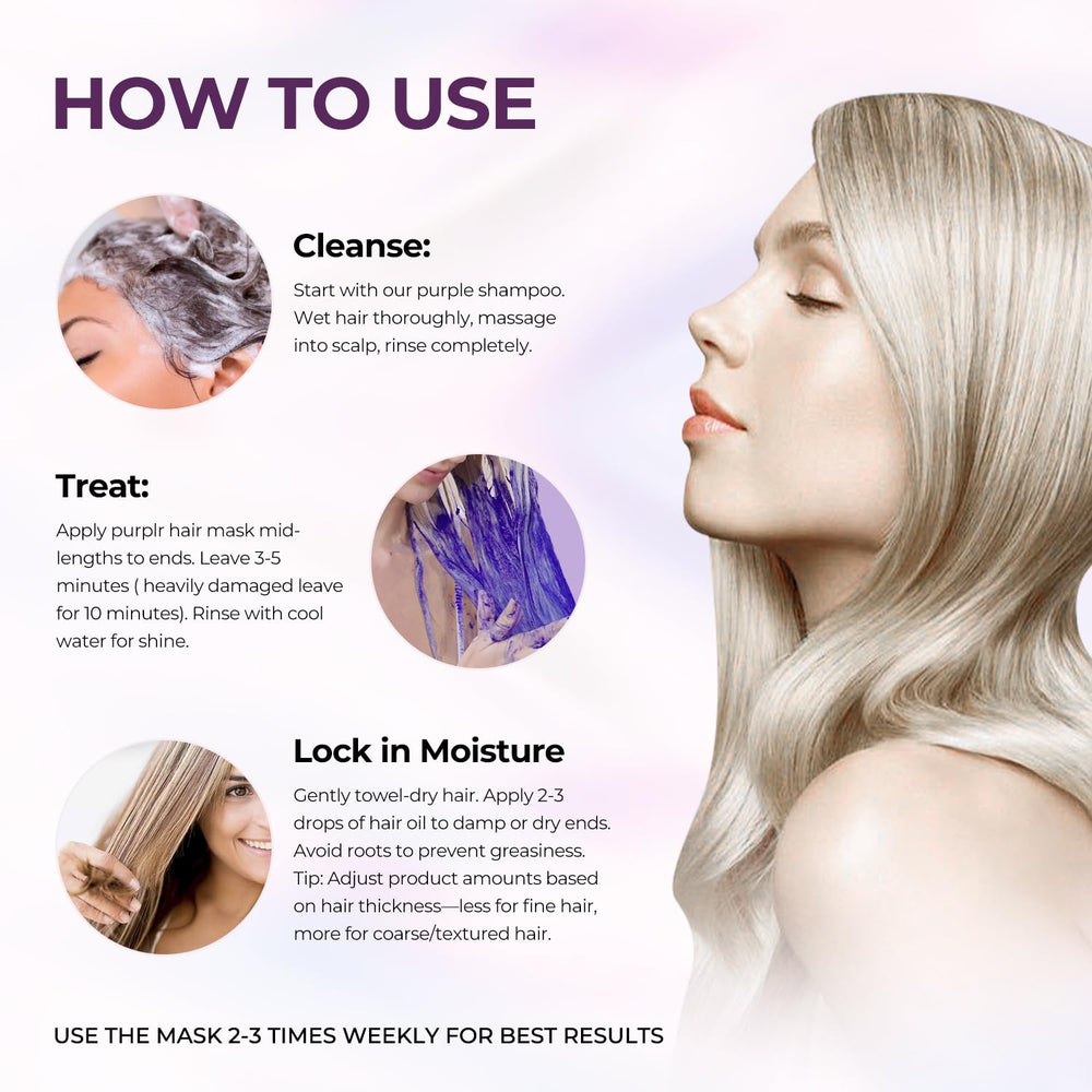 Karseell brass-neutralizing tone shows vibrant blonde and silver hues