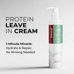 Close-up of Karseell cream texture showing rich hydration for damaged hair