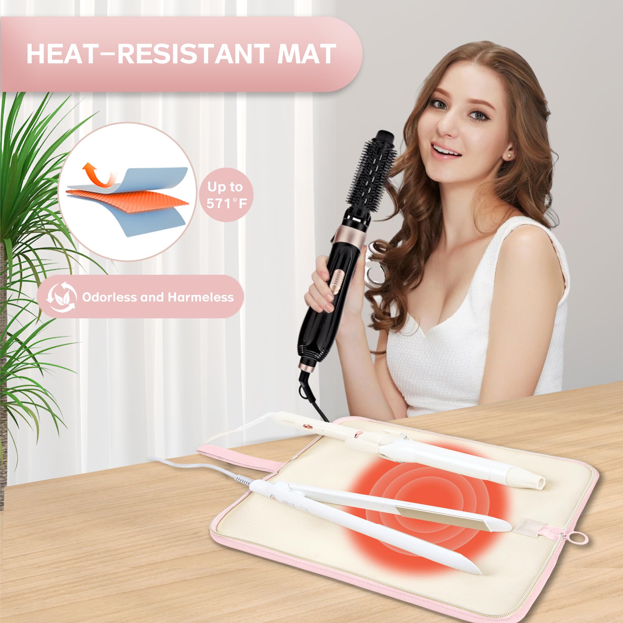 KarSyon durable polyester peach skin exterior conveys soft touch and long-lasting protection.