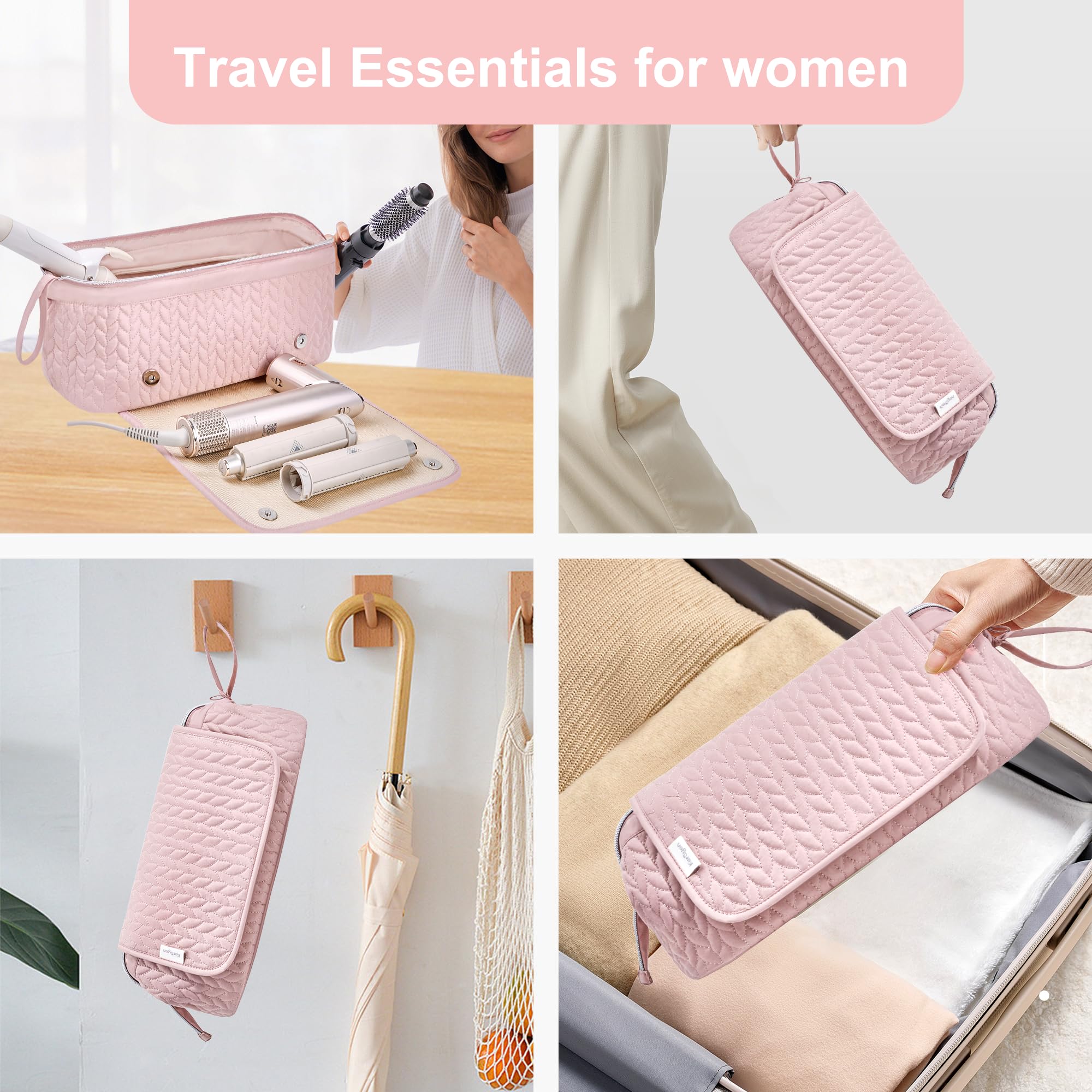 KarSyon premium peach-skin polyester case stays lightweight and durable during travel.