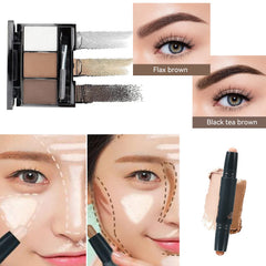 KARUIZI mascara wand and tube highlighting defined lashes