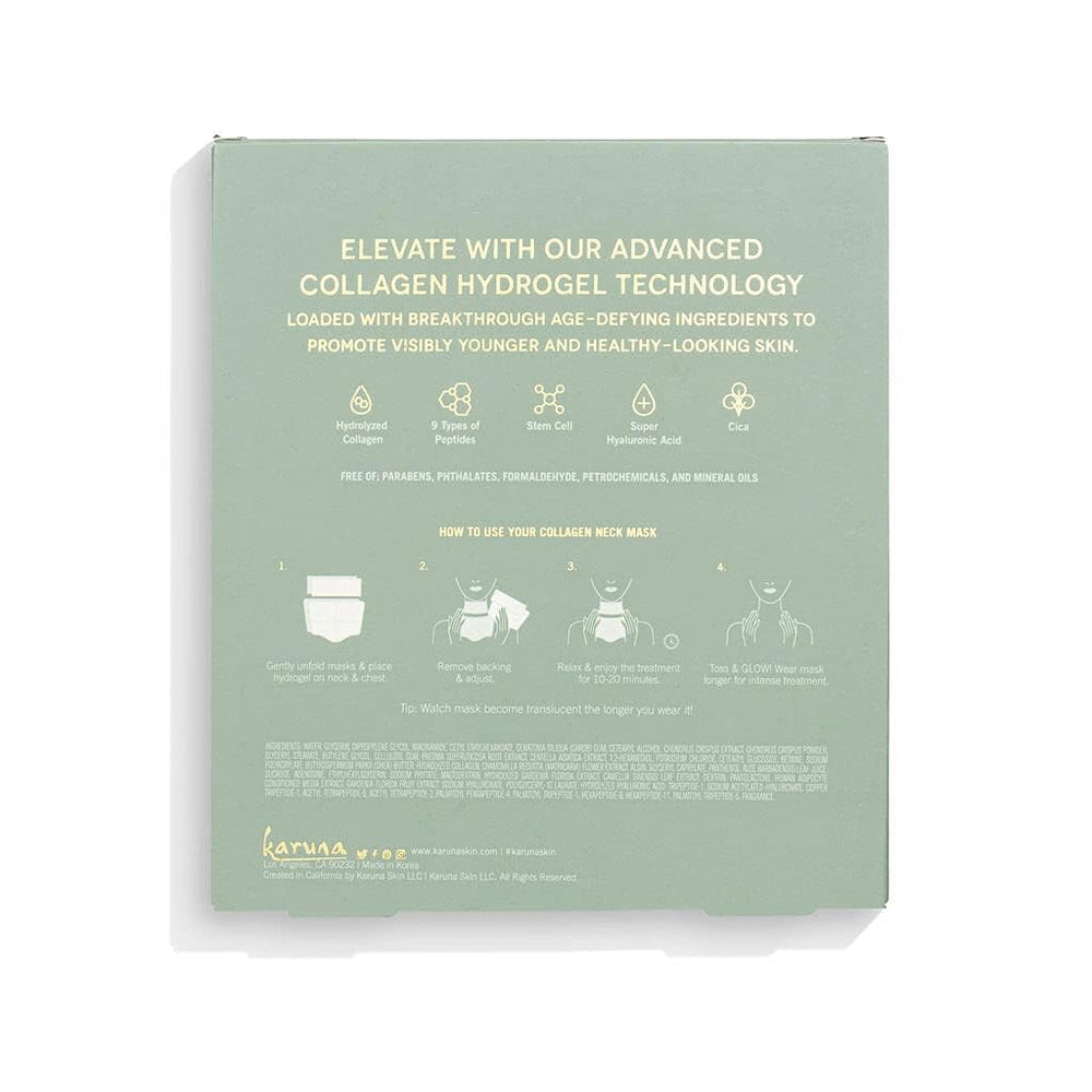 Karuna cruelty-free skincare label on mask packaging