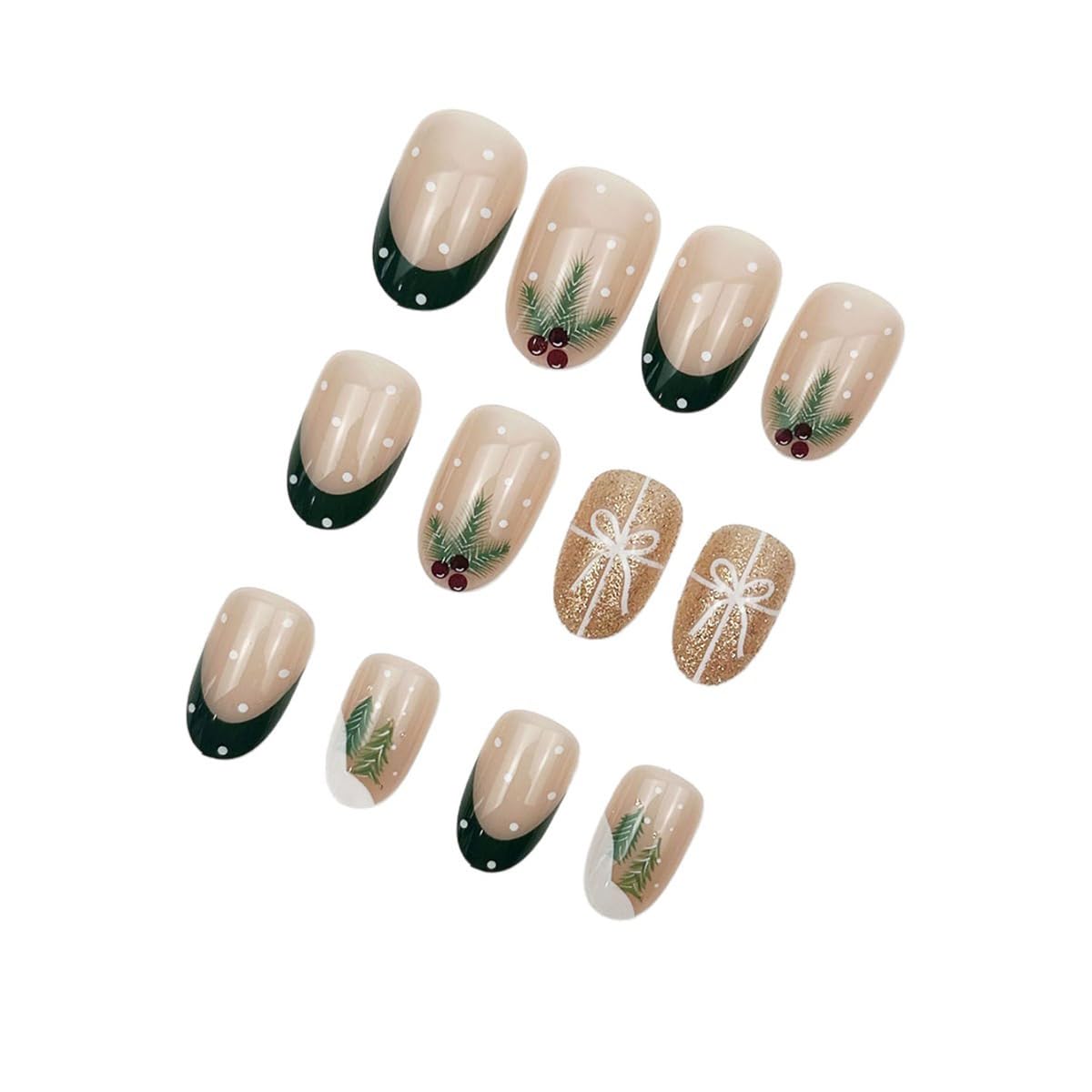 KASOICRA jelly glue included for easy temporary nail attachment