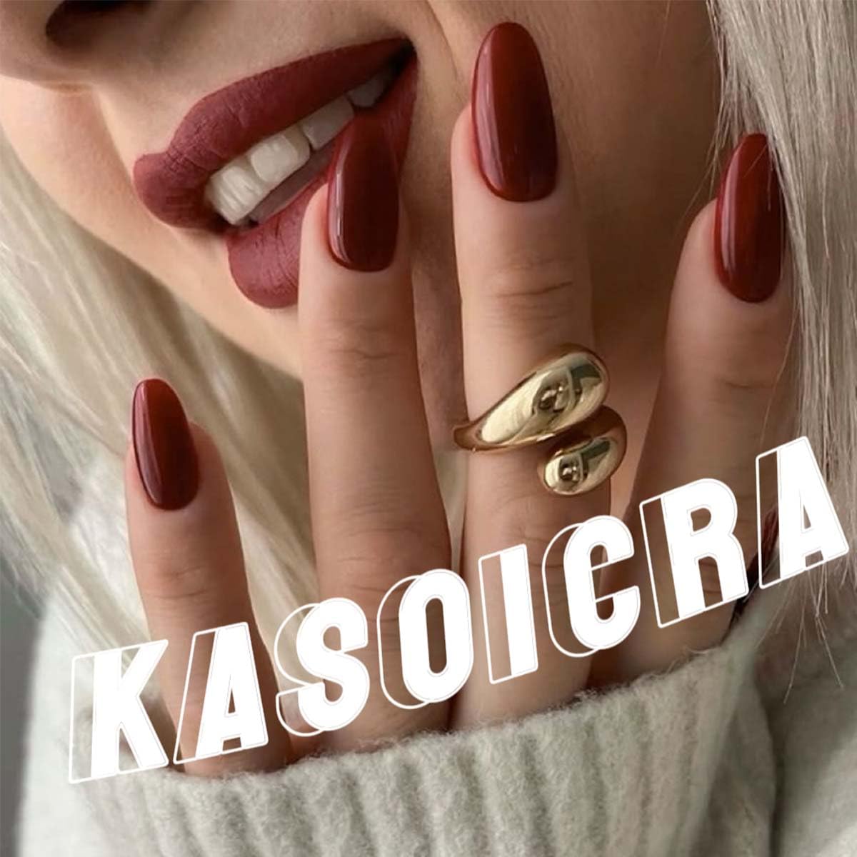 KASOICRA holiday nail art ideas for DIY styling
