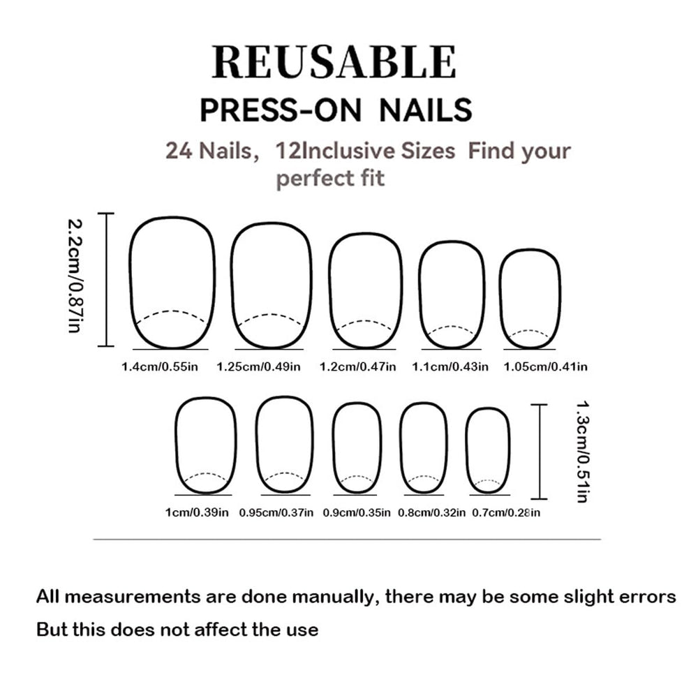 KASOICRA included nail file for precise shaping after application