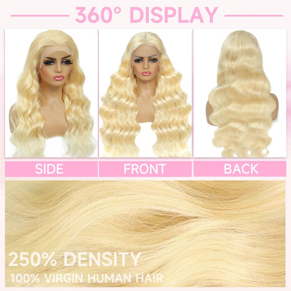 Kassamo 613 lace front wig 30inch side part demonstrates versatile styling options
