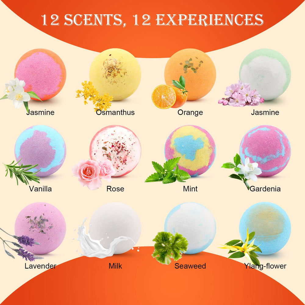 KASTU bath bombs vanilla menthol scent fragrant soak for soothing moments