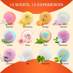 KASTU bath bombs vanilla menthol scent fragrant soak for soothing moments