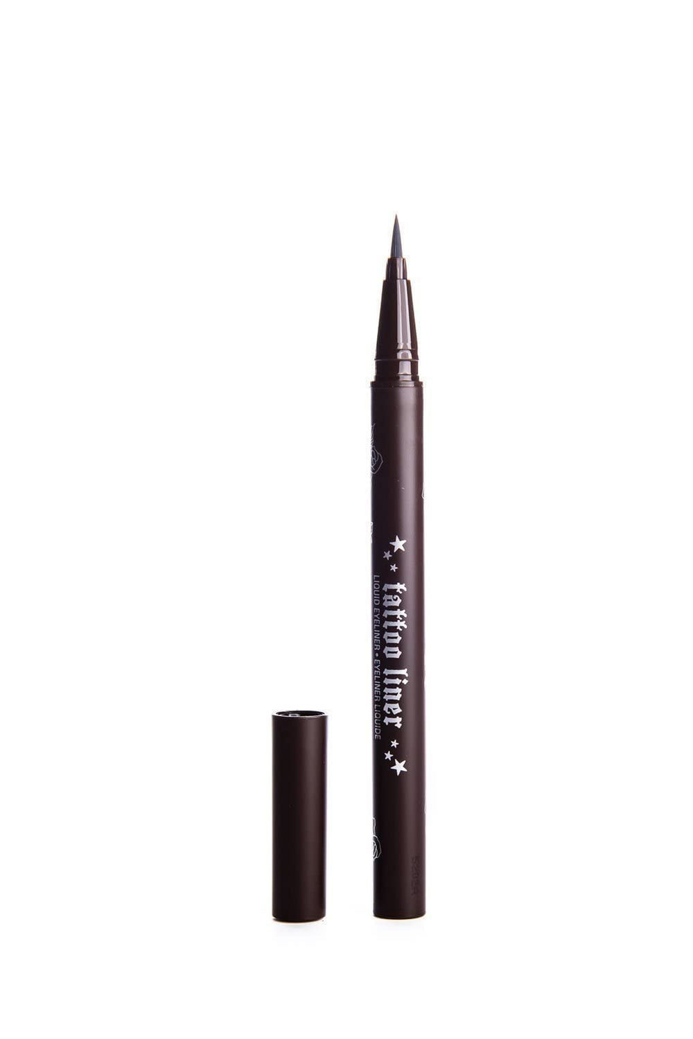 Kat Von D Tattoo Liner Mad Max Brown swatch with rich chocolate pigment