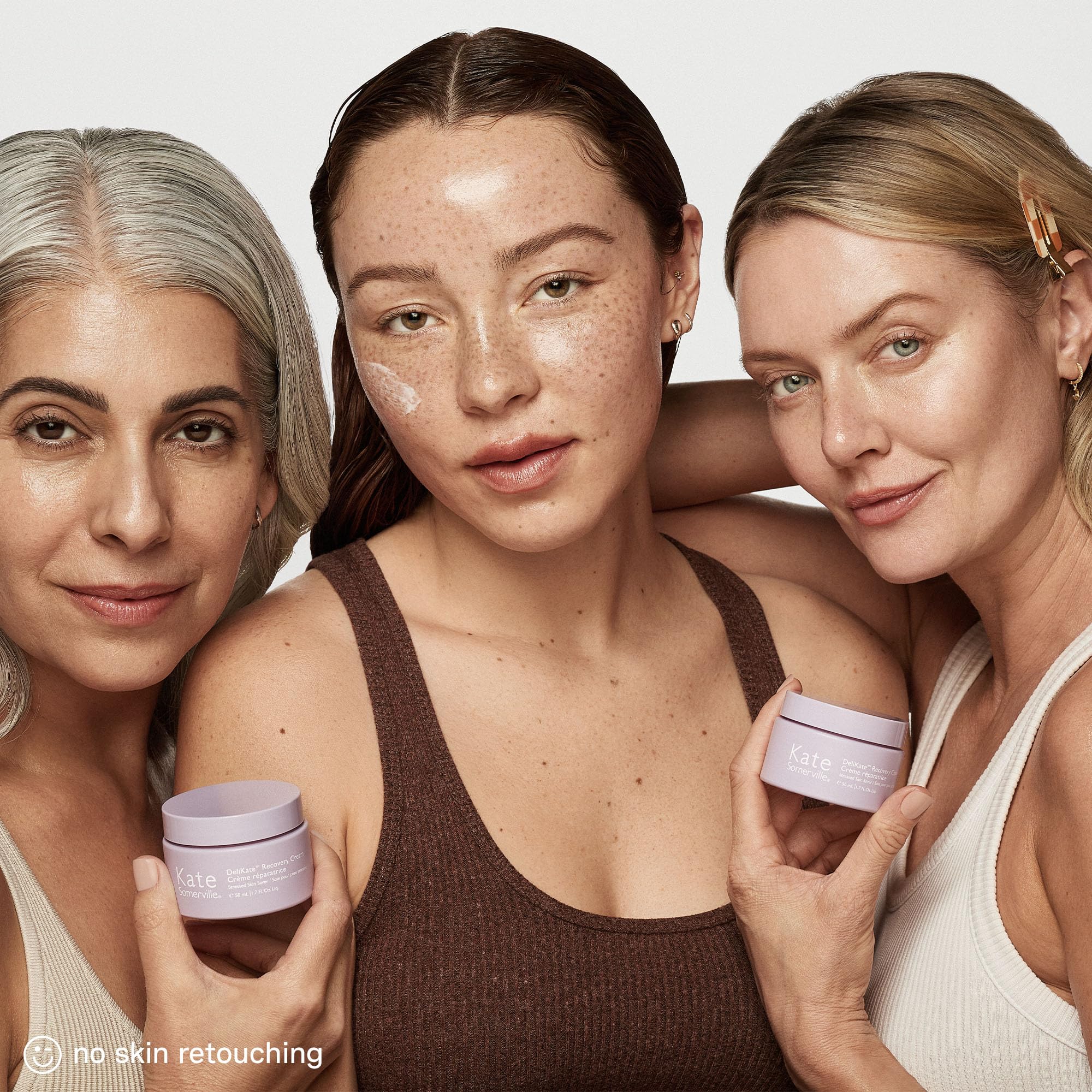 Clinical study chart related to Kate Somerville DeliKate Recovery Cream soothing results