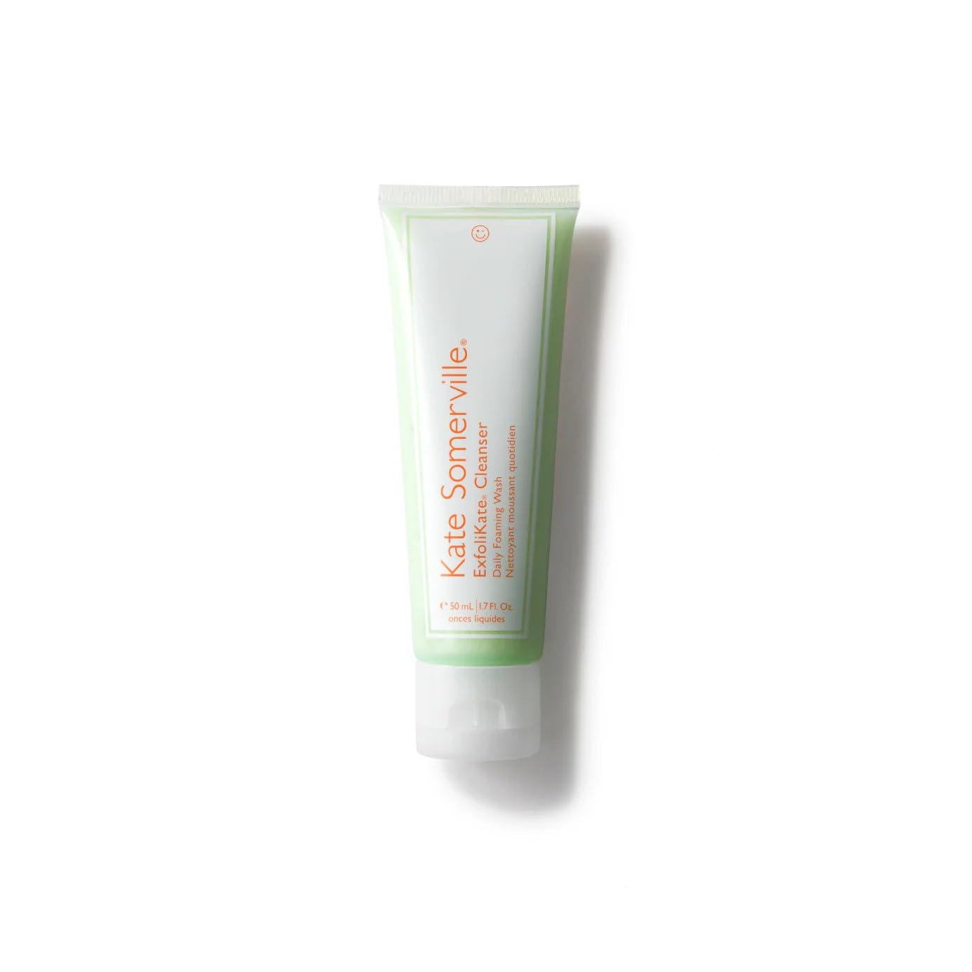Kate Somerville Exfolikate Cleanser bottle for daily exfoliation and deep cleansing.